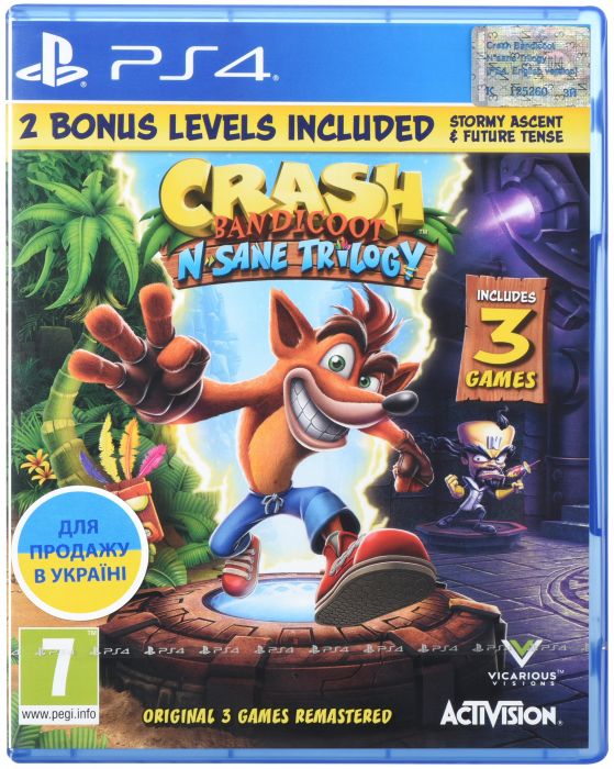 Crash sony playstation 4 best sale