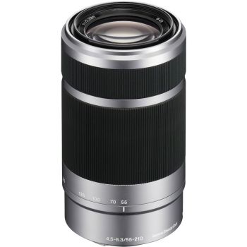 E 55-210 mm f/4.5-6.3 OSS Silver